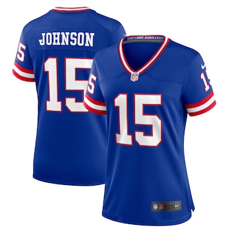 womens nike collin johnson royal new york giants classic pla